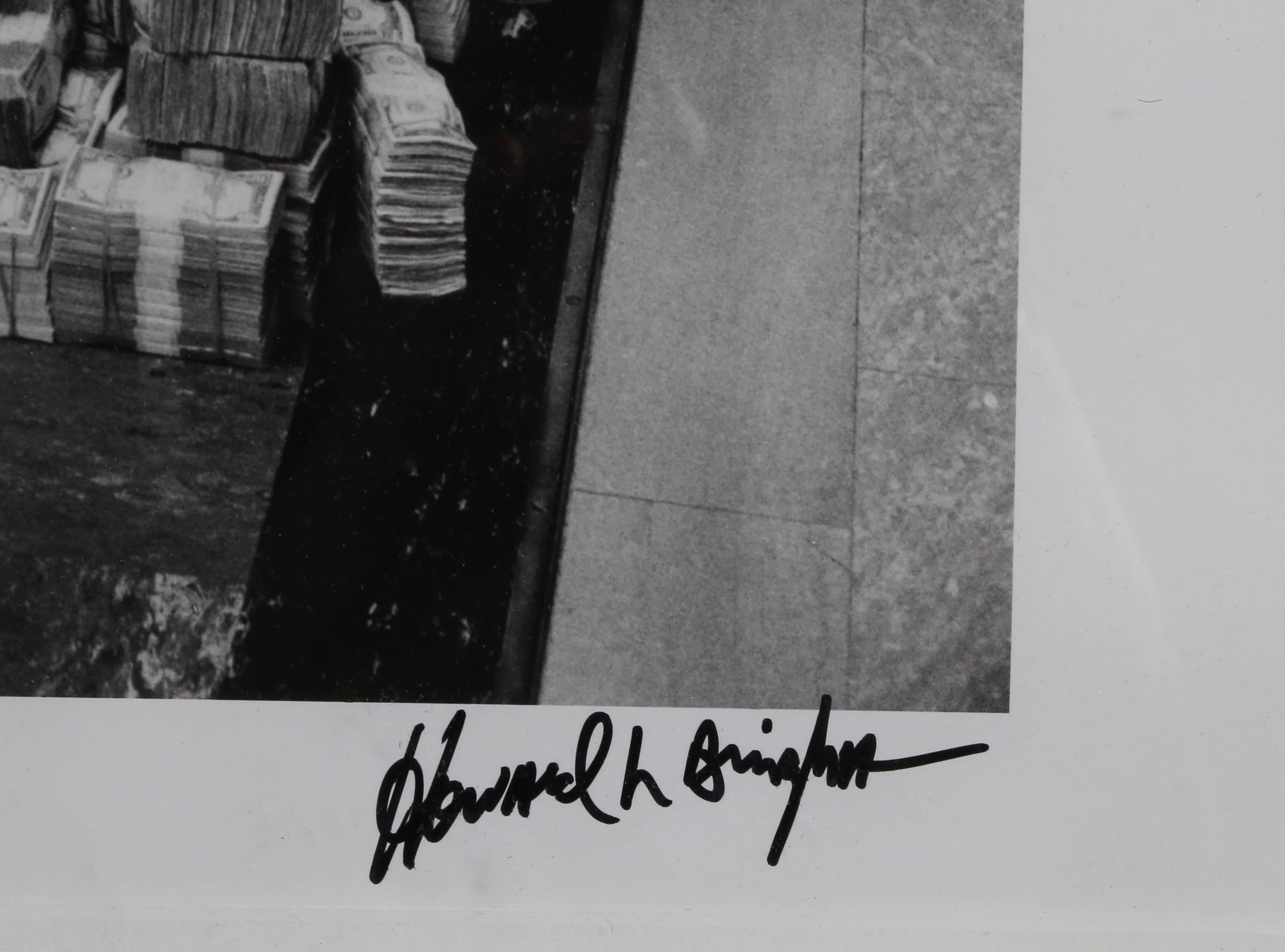 Muhammad Ali Sitting on a Million Dollars, Photograph by Howard Bingham For Sale 2
