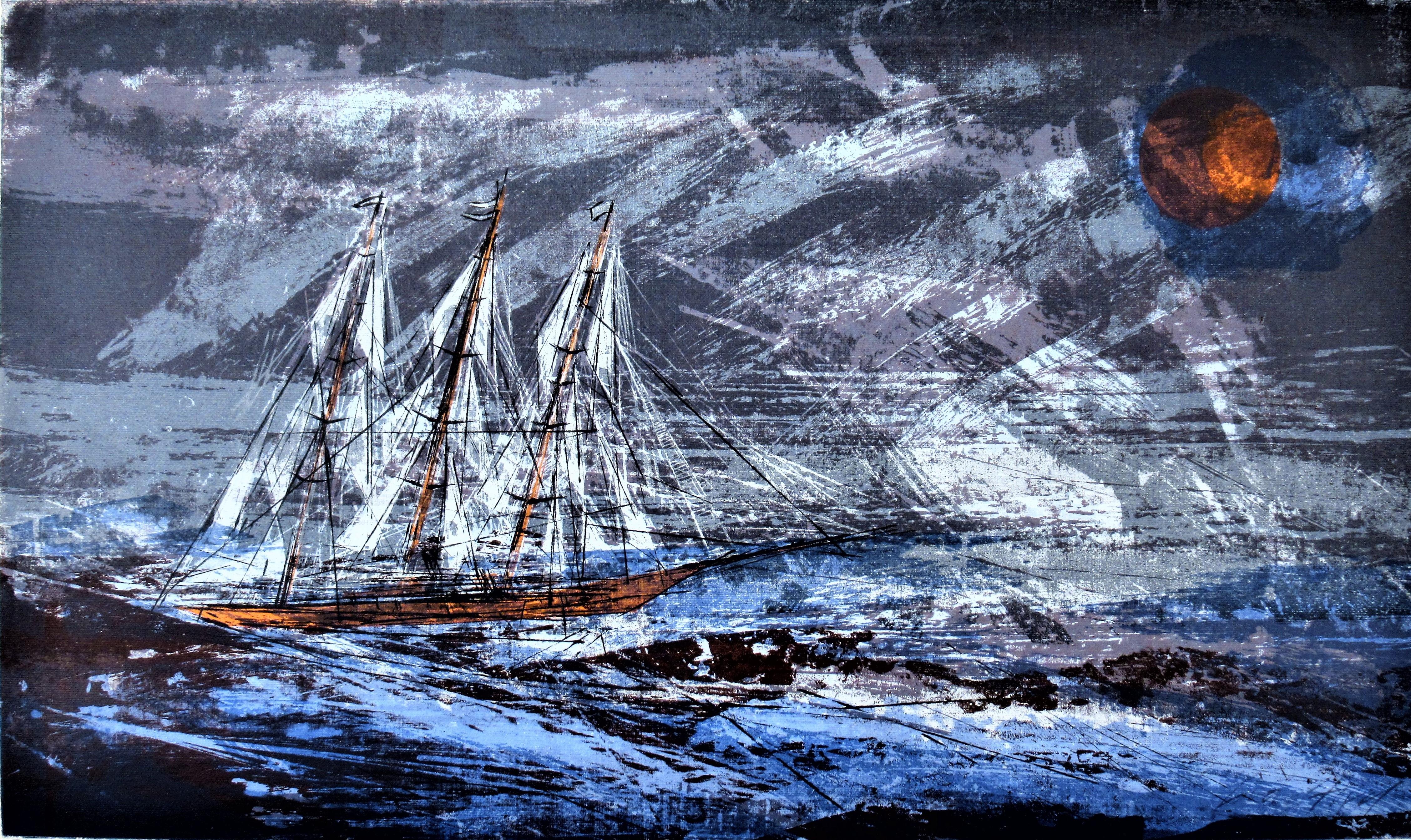 Ship Y Reef - Print by Howard Bradford