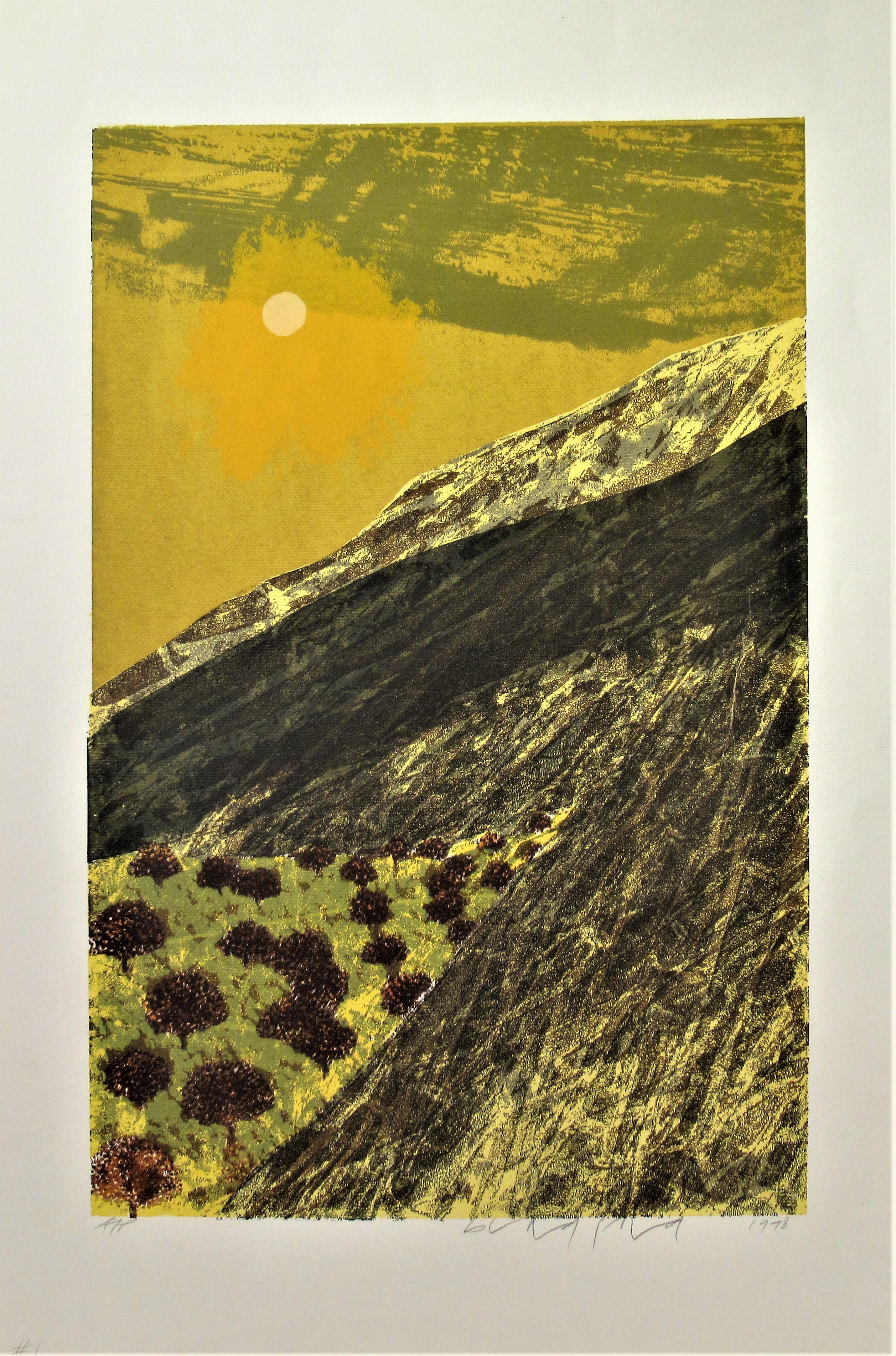 Howard Bradford Abstract Print - Untitled #1