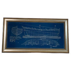 Howard Chapelle Blueprint of a Chebacco Boat