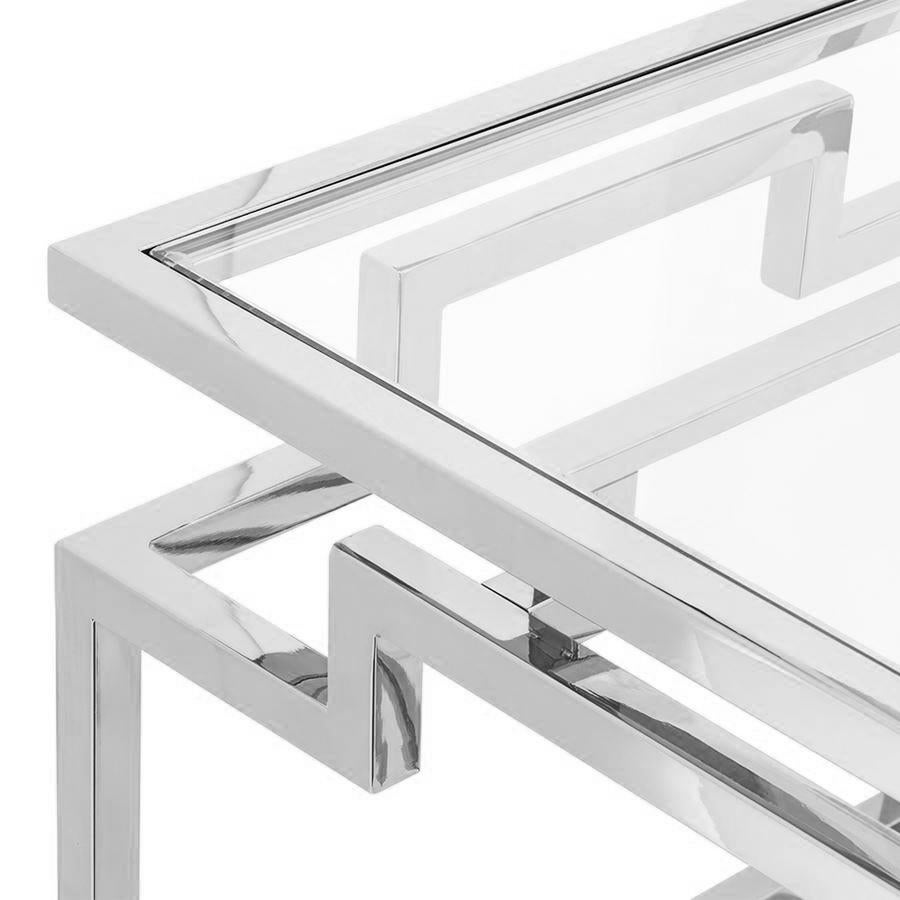 Contemporary Howard Chrome Trolley For Sale