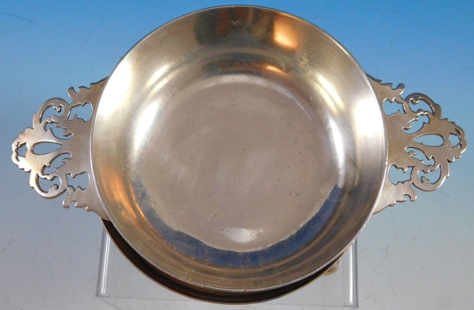 American Howard & Co. Sterling Silver Porringer with Underplate #1303
