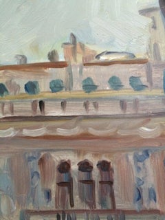 Across Central Park, Painting, Oil on MDF Panel