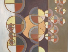 Aligned, Painting, Oil on MDF Panel