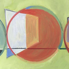 Circle Walk, Painting, Oil on MDF Panel