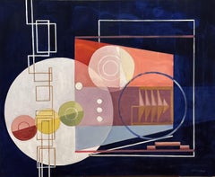 City Lights Vision, Painting, Oil on Canvas