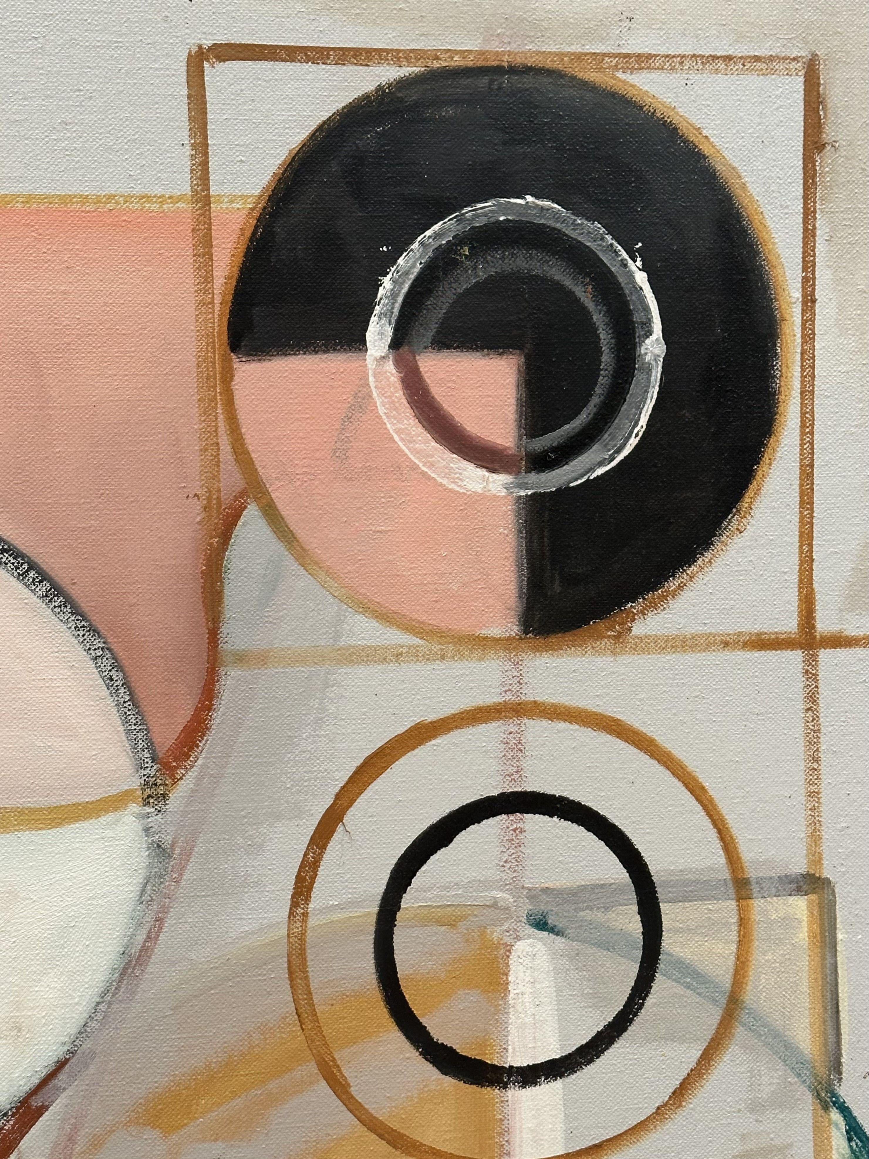 Jangle, Pintura, Óleo sobre lienzo - Painting de Howard Danelowitz