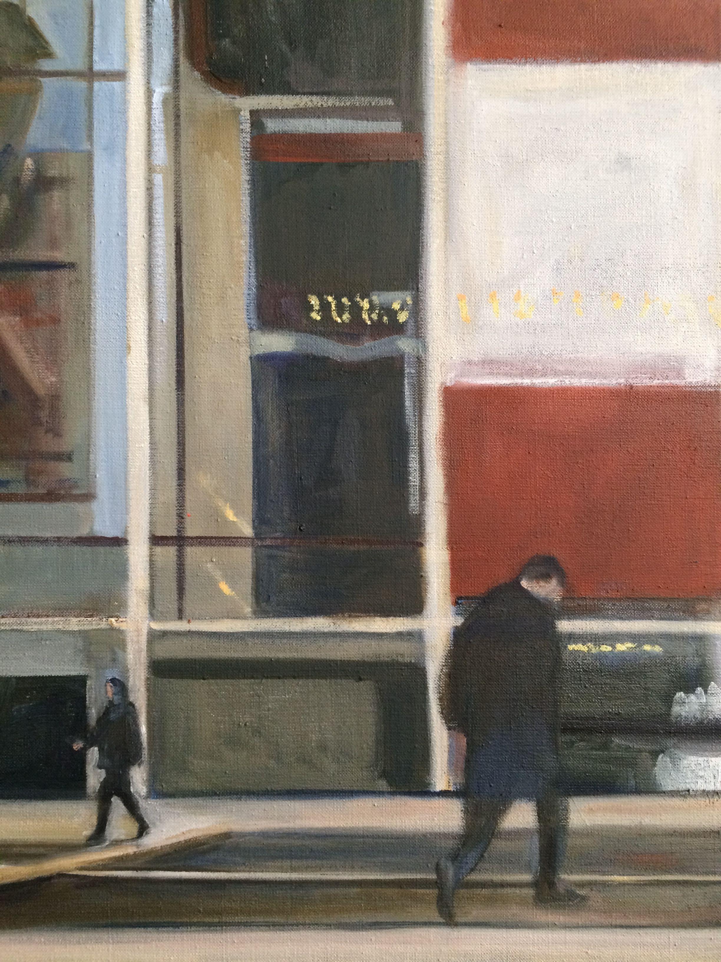 Lincoln Center No 2, Gemälde, Öl auf Leinwand (Zeitgenössisch), Painting, von Howard Danelowitz