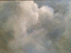 Moody Sky No 9, Painting, Oil on MDF Panel