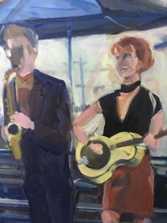 Pizza Bats- All of Me, Painting, Oil on MDF Panel