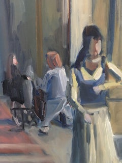 Rehearsal, Painting, Oil on MDF Panel
