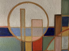 Three Transparent Circles, Painting, Oil on Canvas