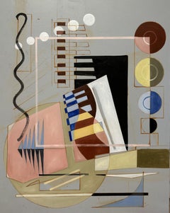 Zig Zag, Painting, Oil on Canvas