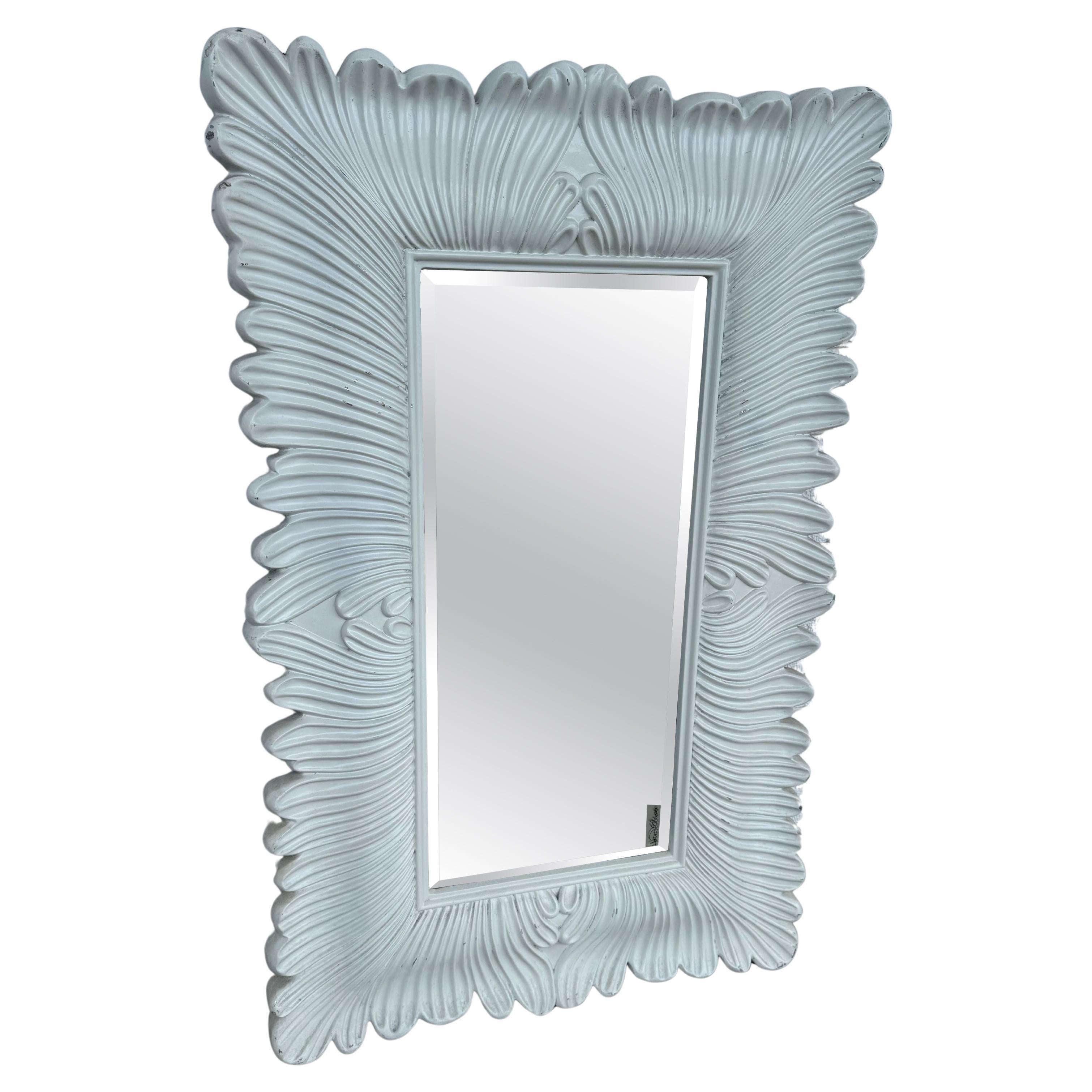 Howard Elliott White Zephyr Mirror 56" x 36"
