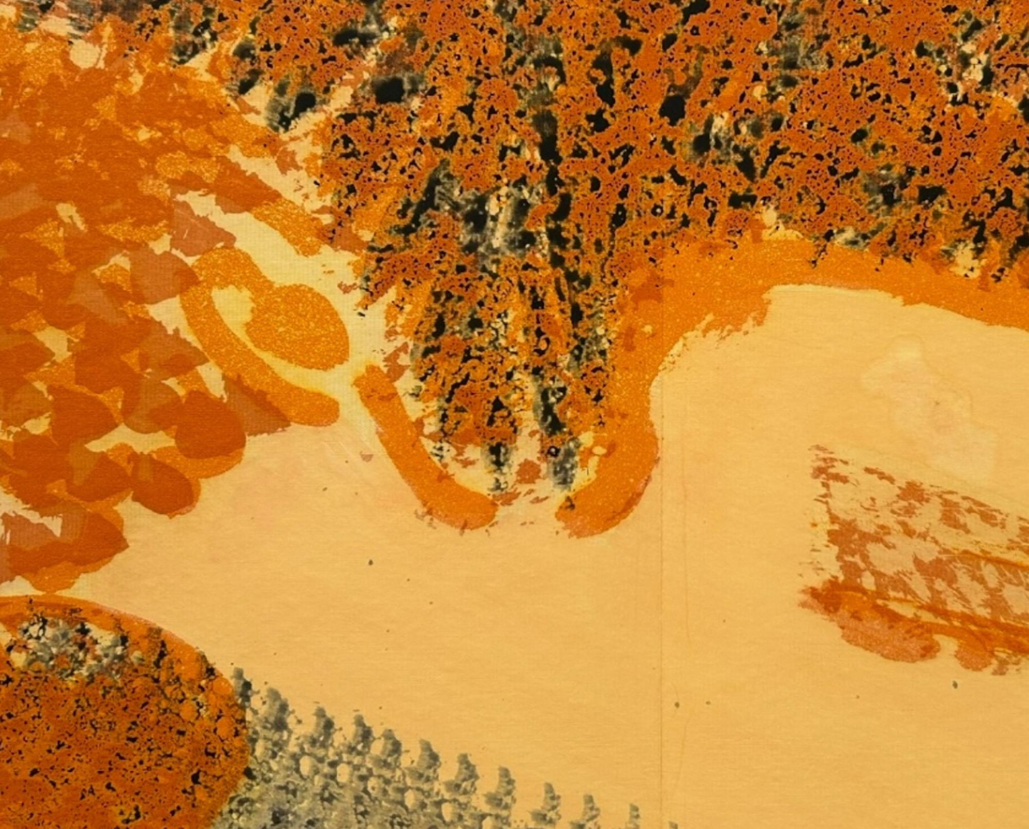 Gravure en édition limitée d'Howard Hodgkin intitulée 