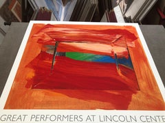 Howard Hodgkin-The Sky's The Limit-Screen print hand signed