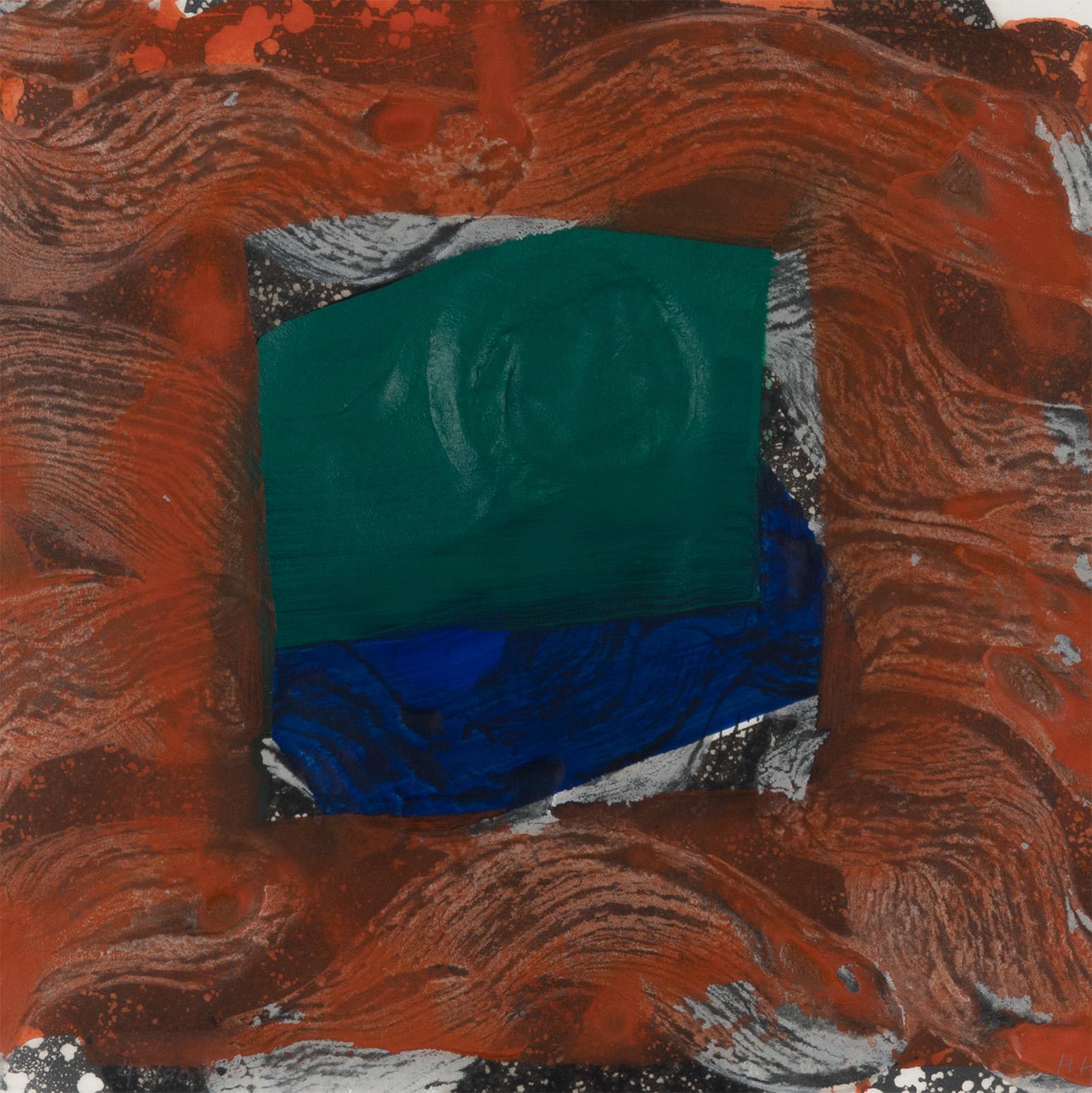Libros para la Revista de París - Print Abstracto de Howard Hodgkin