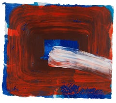 Cigarette - Howard Hodgkin, Abstract prints, Etching, Print, Contemporary print.