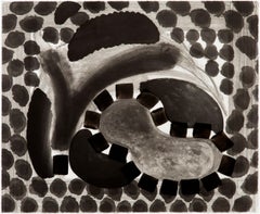 La piscine de David la nuit -- Gravure, Aquatinte, Contemporain par Howard Hodgkin