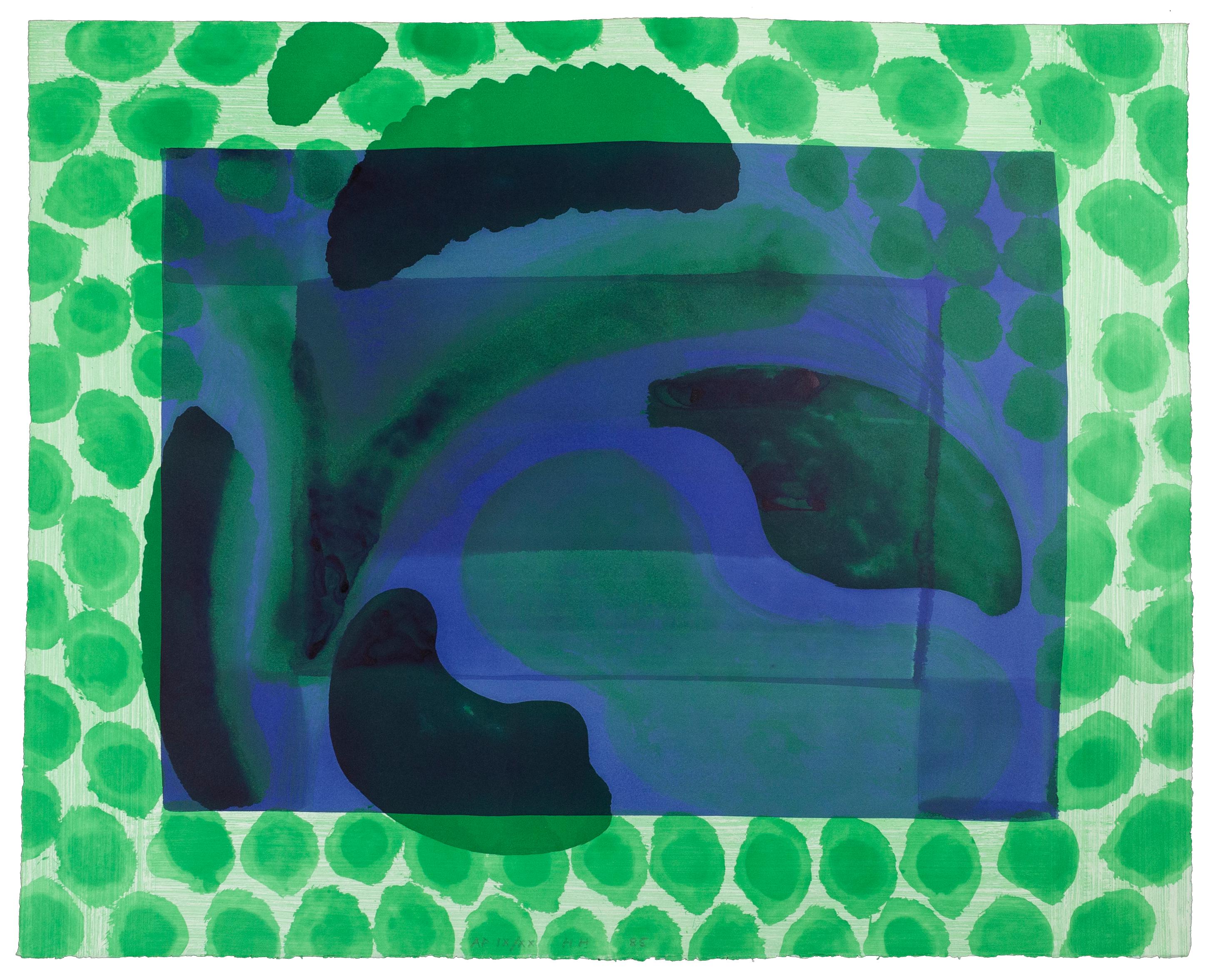 Howard Hodgkin Abstract Print - David's Pool