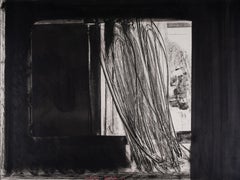Early Evening in the Museum of Modern Art -- Etching, Abstract by Howard Hodgkin