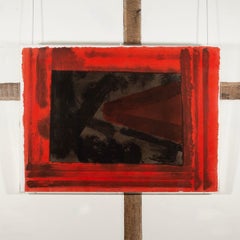 Here We Are In Croydon by Howard Hodgkin, Lithography with Hand Colouring, 1979