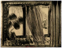 Howard Hodgkin Tardo pomeriggio al Museo d'Arte Moderna astratto bianco nero