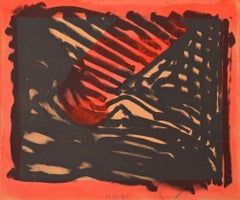 Howard Hodgkin OJO ROJO Litografía