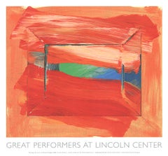 After Howard Hodgkin-The Sky's The Limit-