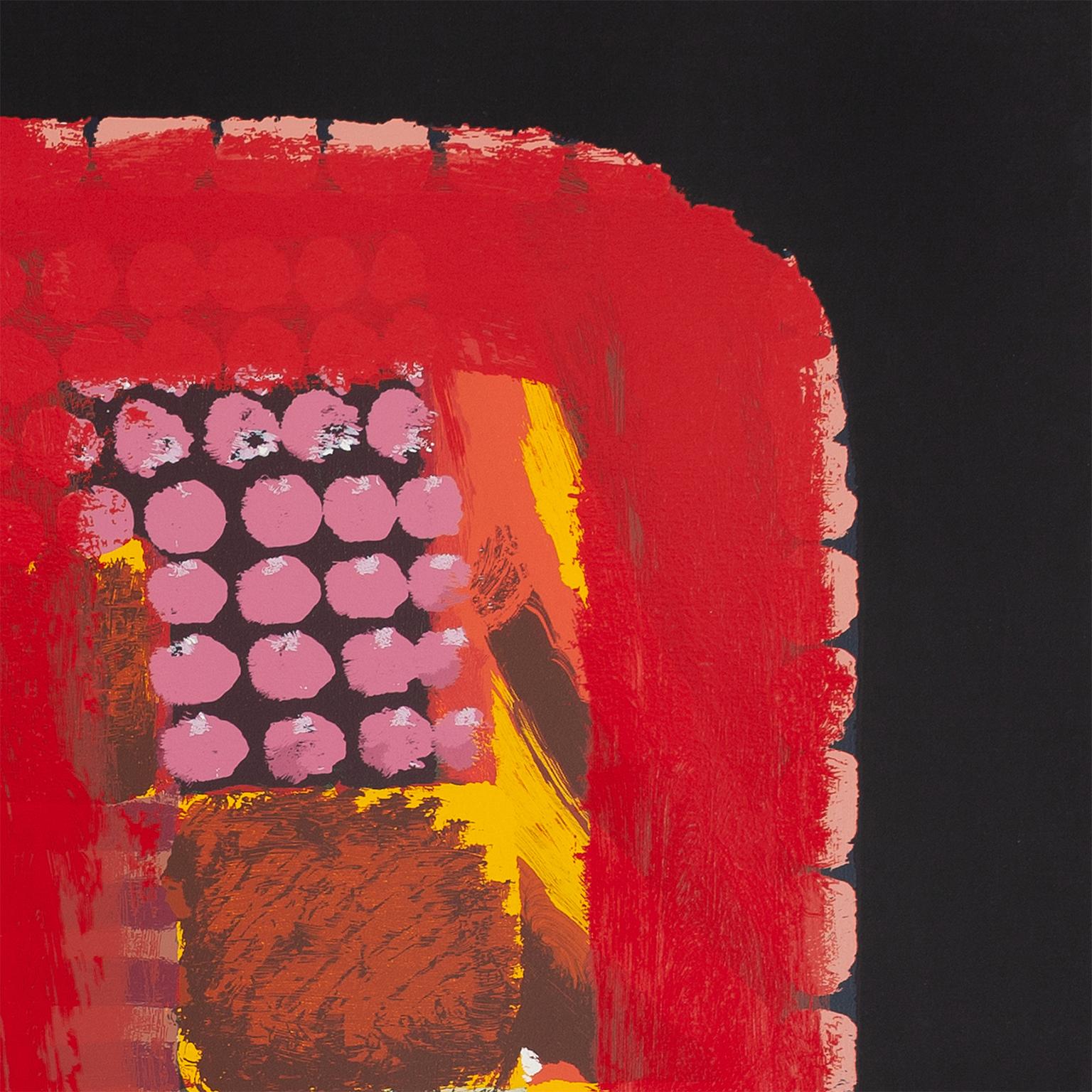 47.5 x 57.2 in. / 121 x 146 cm.

29 color screen print on heavy stock signed by the artist lower right in red crayon. Created by the artist for his exhibition at Knoedler Gallery, New York, 1980, it reproduces the eponymous oil painting, 1977-1979