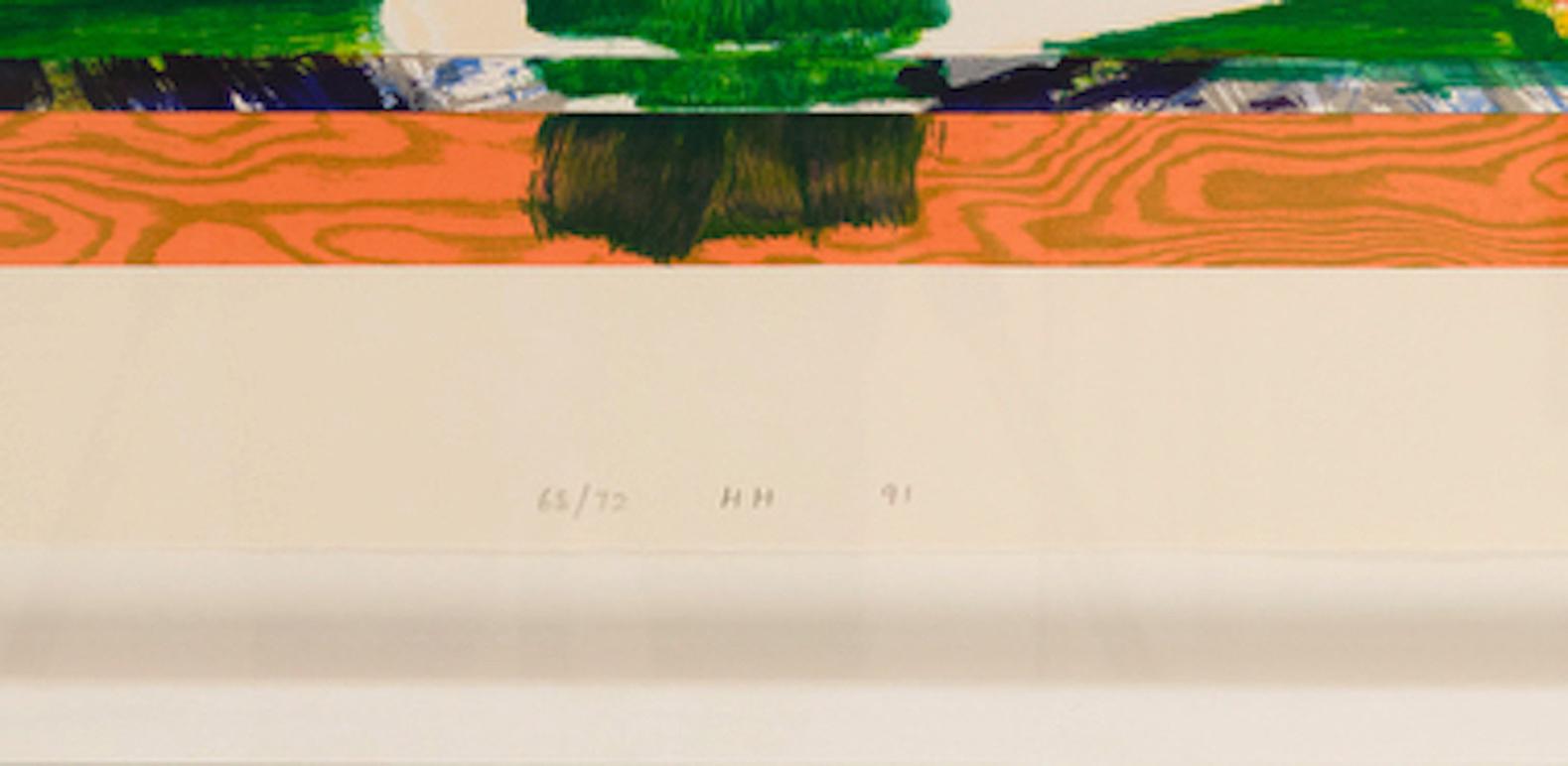 In Tangier - Post-Modern Print by Howard Hodgkin
