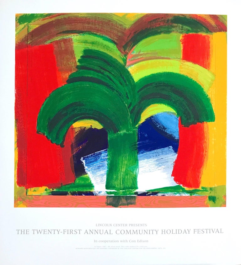 Howard Hodgkin In Tangier Limited Edition Serigraph Abstract