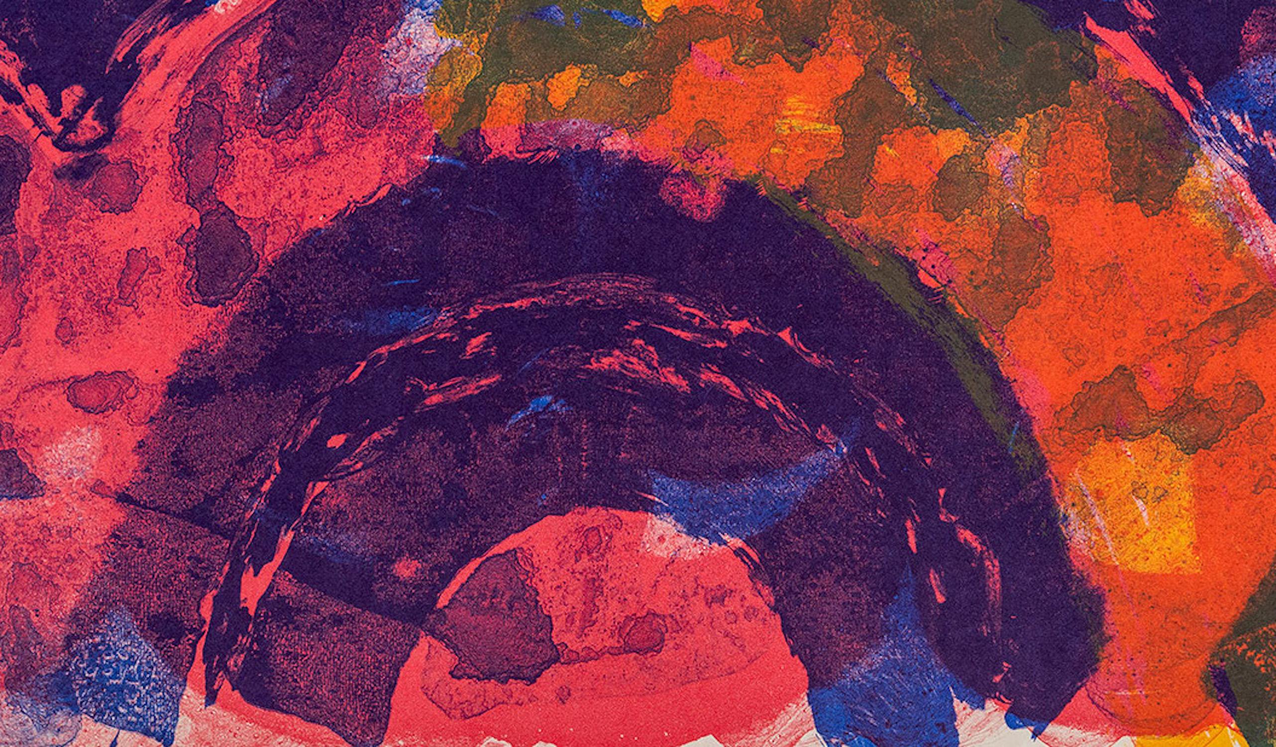 Indian Leaves - Print by Howard Hodgkin