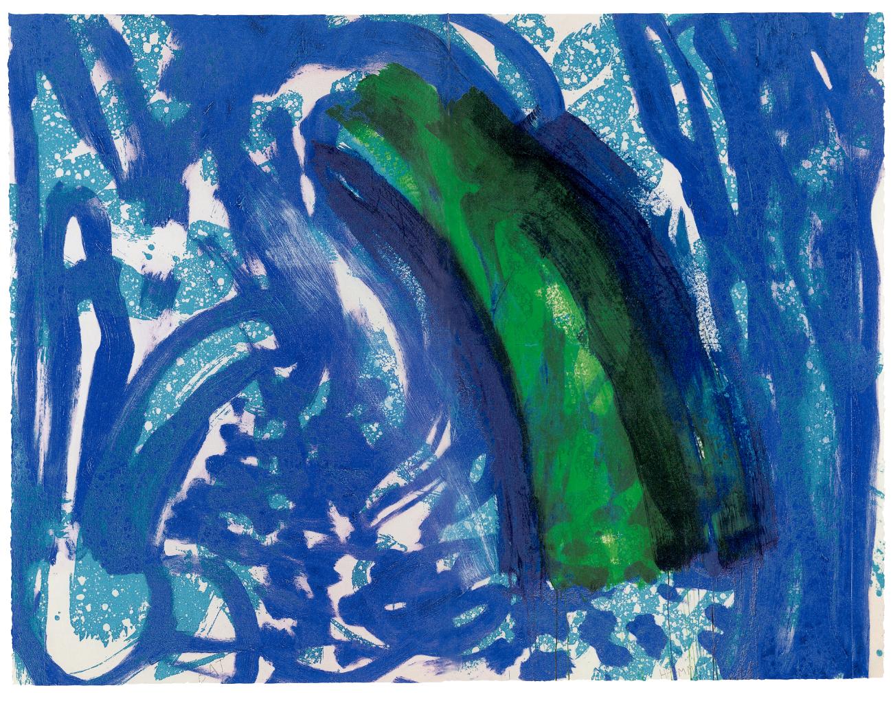 Into the Woods, Spring - Print by Howard Hodgkin