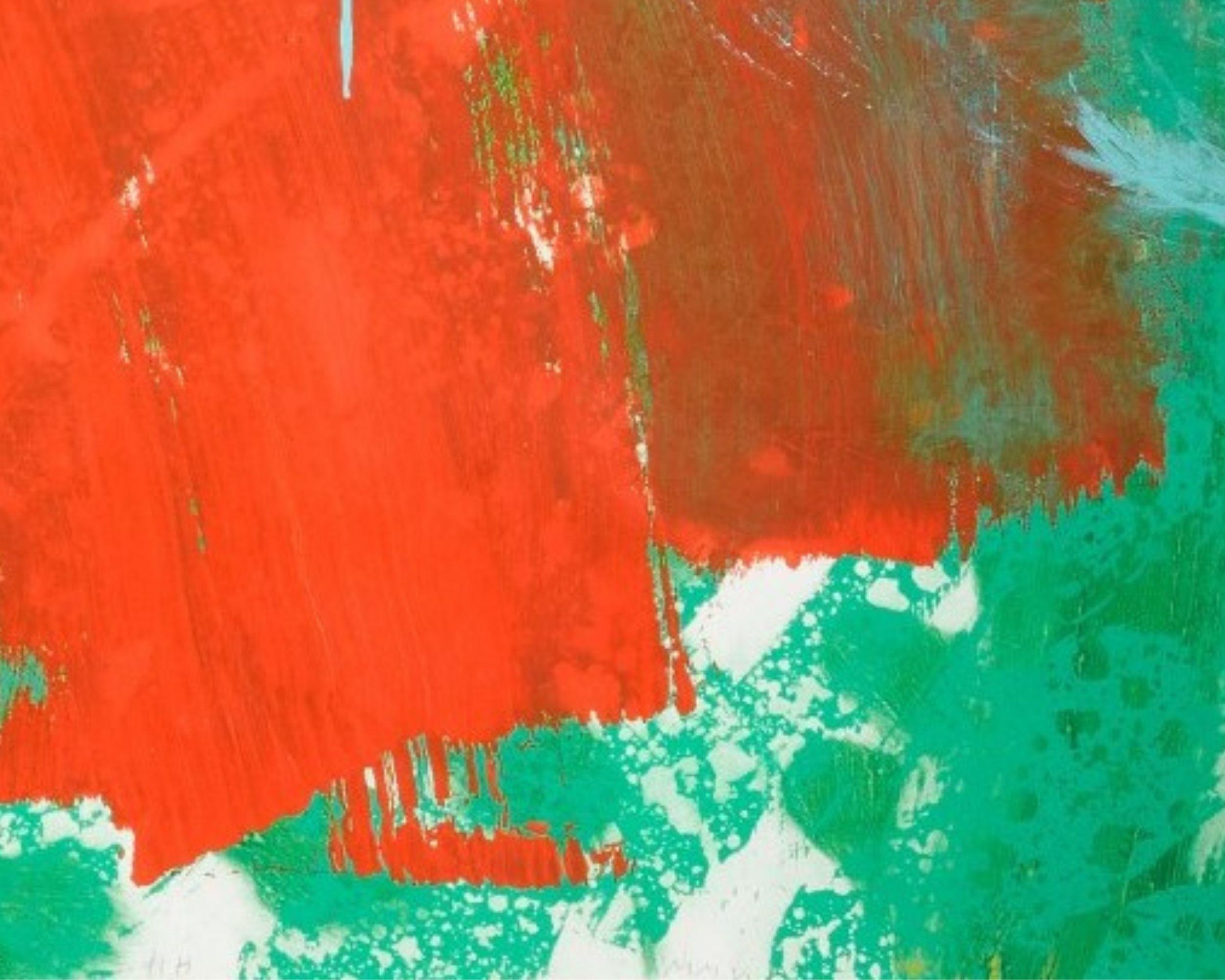 Into the Wood: Estate -- Stampa, acquaforte, colorata a mano da Howard Hodgkin in vendita 1