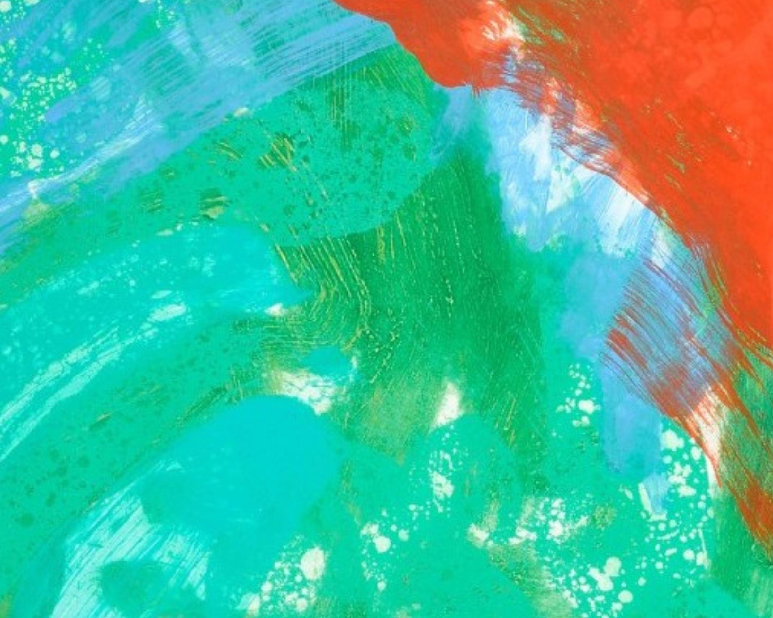 In die Wälder: Sommer -- Druck, Radierung, handkoloriert von Howard Hodgkin im Angebot 3