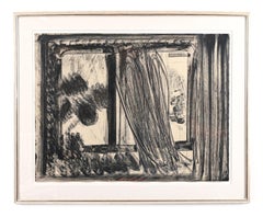 Late Afternoon in the Museum of Art, Abstract Etching by Howard Hodgkin