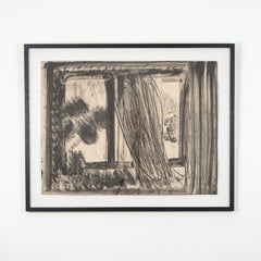 Late Afternoon in the Museum of Art, Etching, 1979