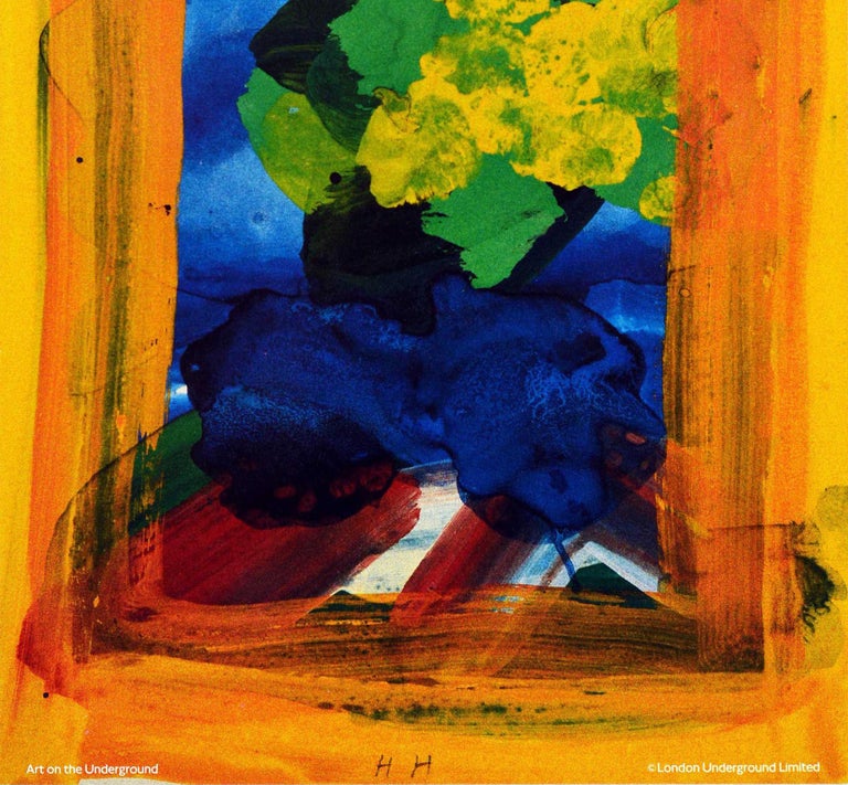 Howard Poster Howard Hodgkin - Original Vintage London Underground Poster LT Highgate ...