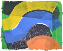 Metti fuori altre bandiere -- Acquaforte, acquatinta, stampa, Arte astratta di Hodgkin