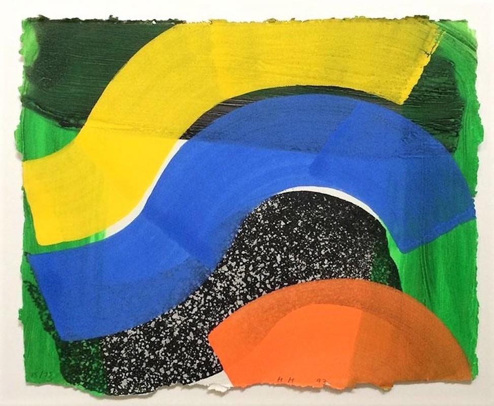 Howard Hodgkin Abstract Print - Put Out More Flags