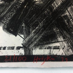 Thinking Aloud im Museum of Modern Art, Hodgkin, abstrakt, schwarz-weiß