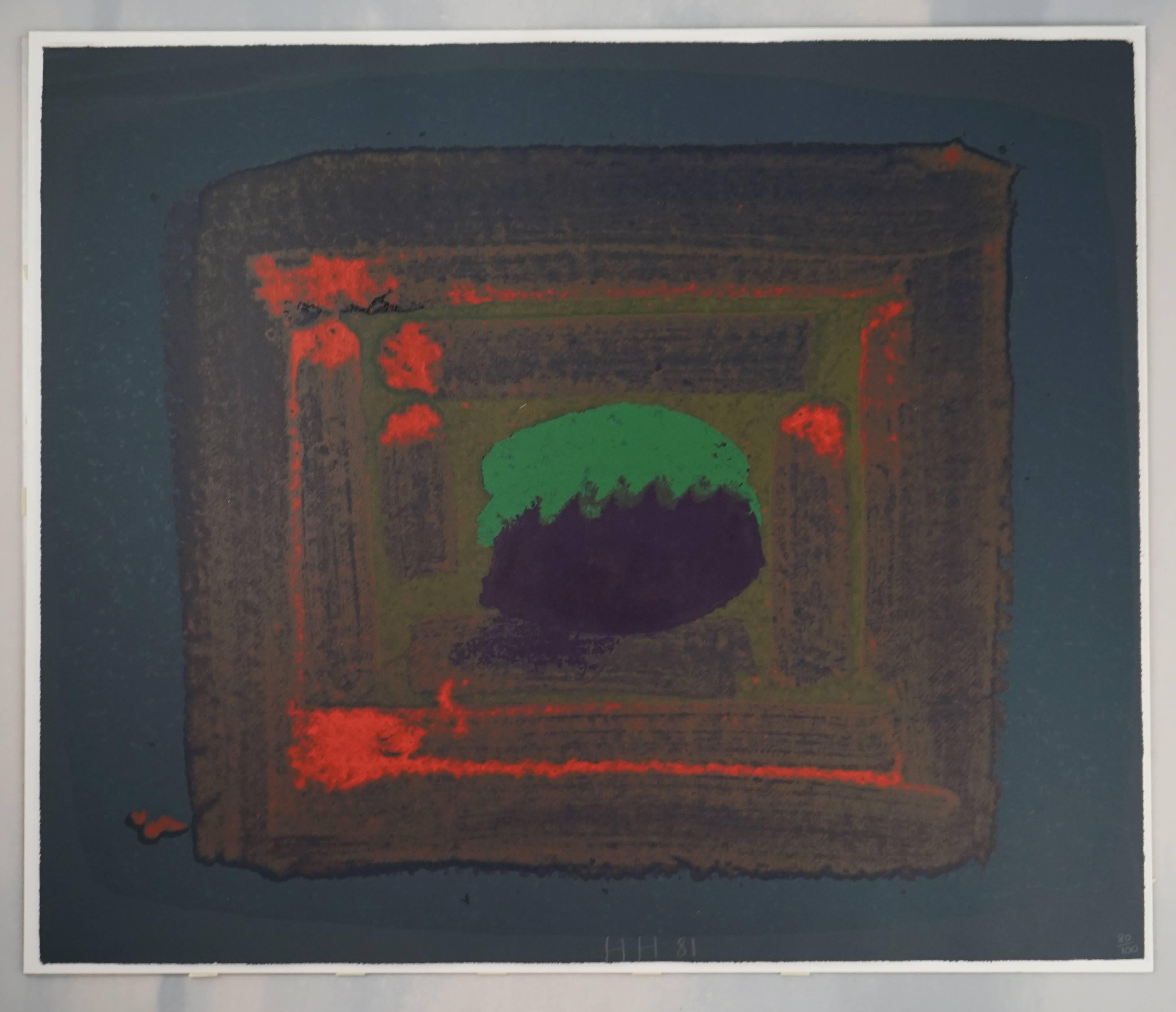 Abstract Print de Howard Hodgkin - Fruta tropical