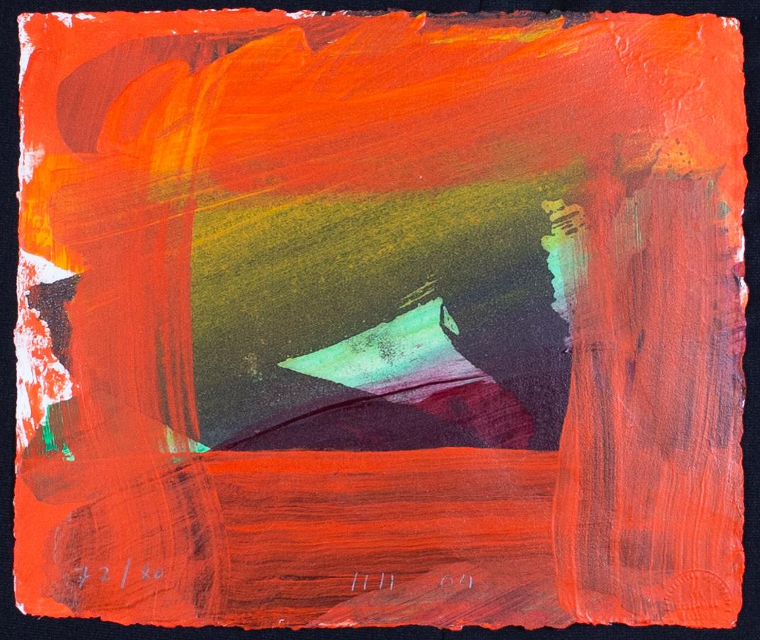 Howard Hodgkin Abstract Print - Turkish Delight