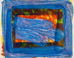 Two’s Company C — Estampes, gravures, œuvres colorées à la main, art abstrait de Howard Hodgkin