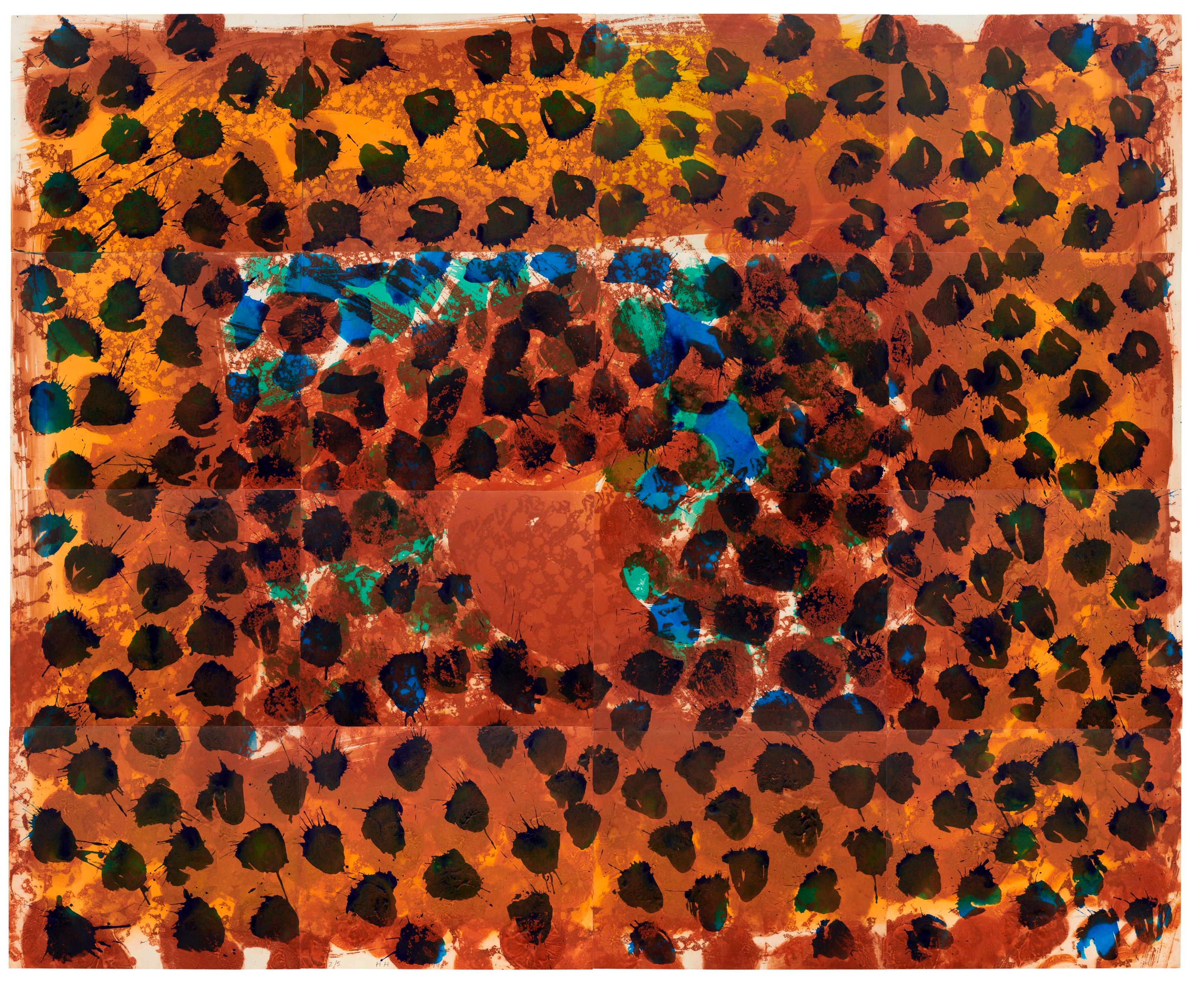 Vedute veneziane: Venezia, pomeriggio -- Stampa, colorata a mano da Howard Hodgkin