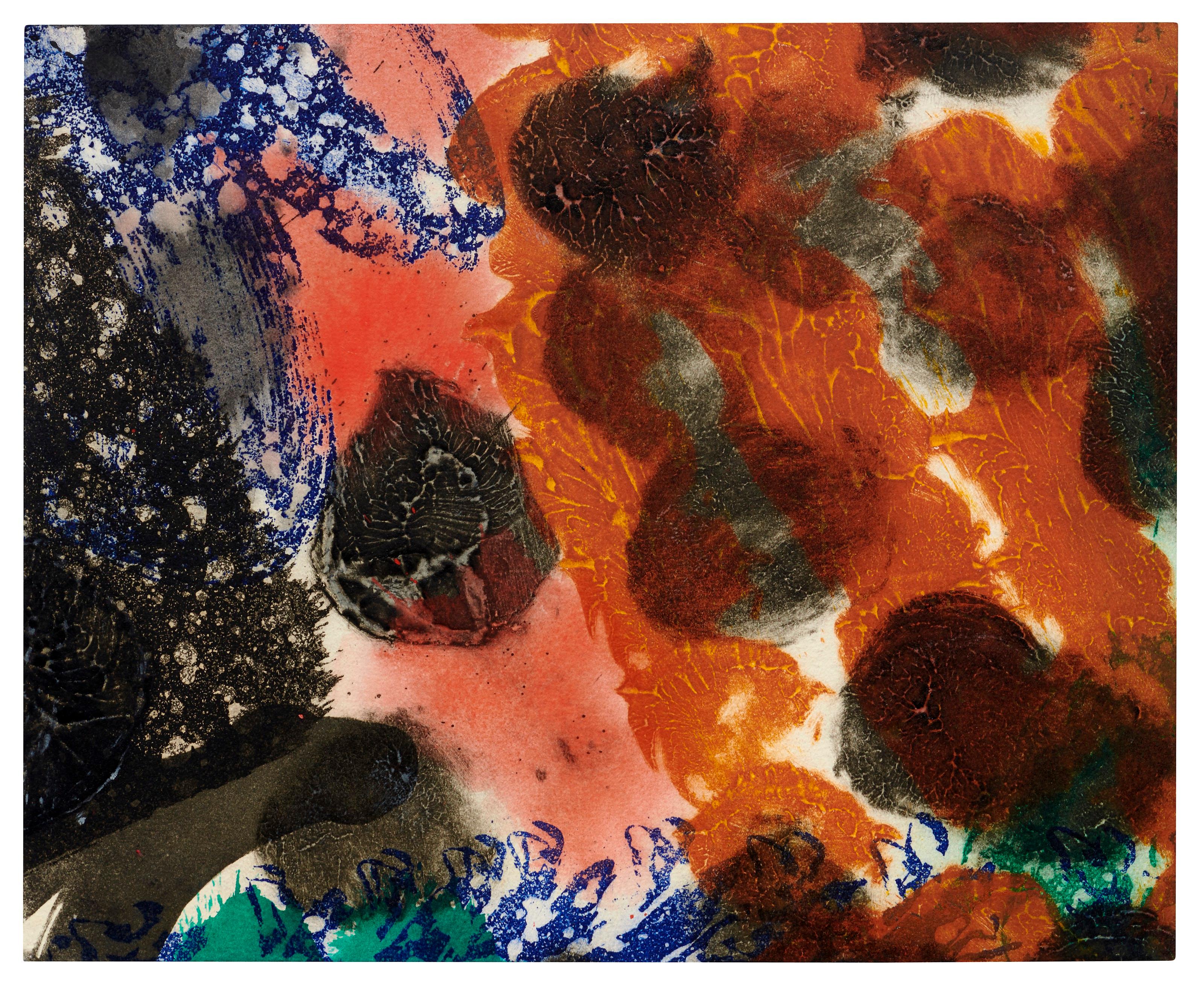 Vistas Venecianas: Venecia, Mañana -- Grabado, coloreado a mano por Howard Hodgkin en venta 2