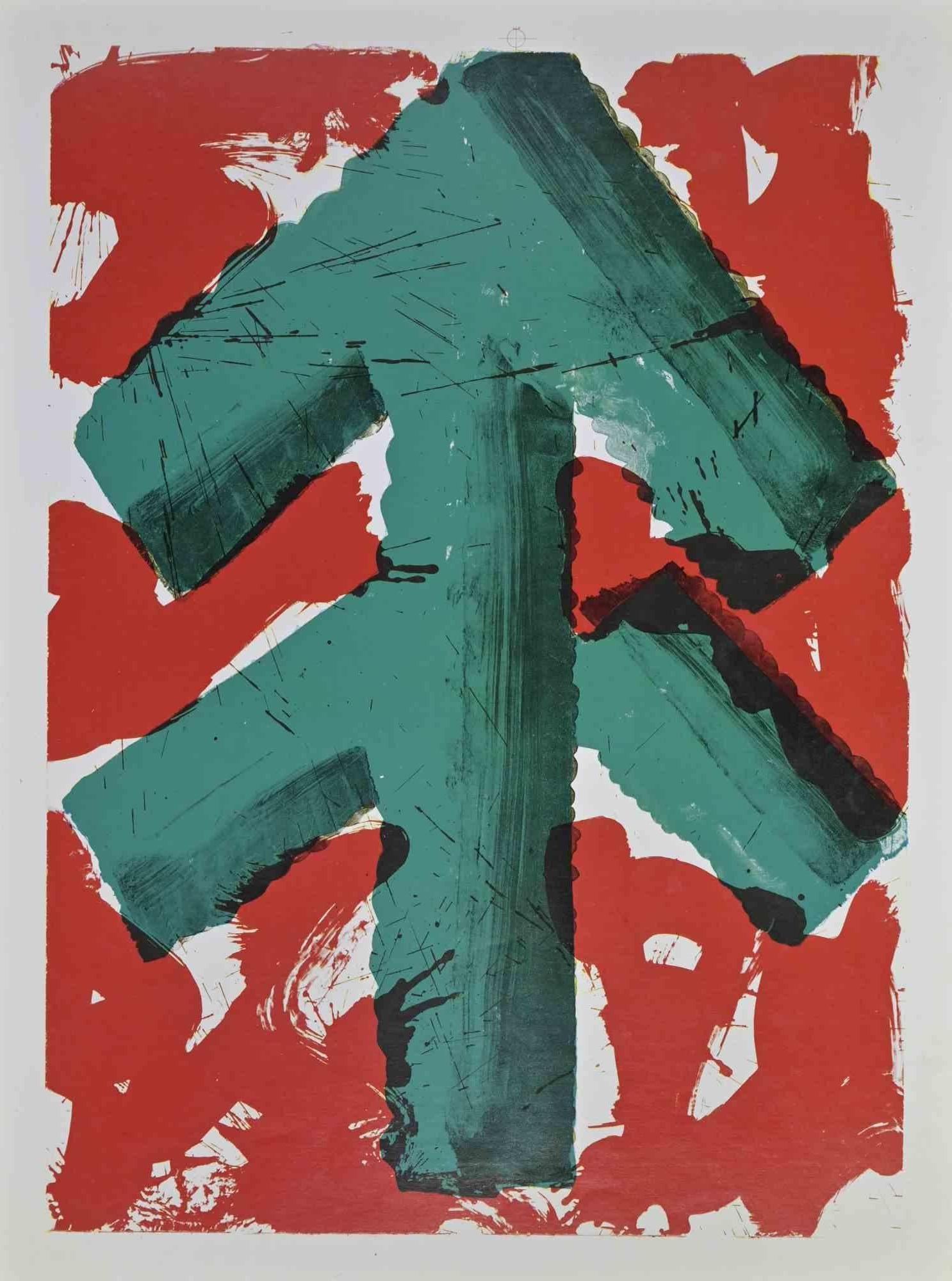 Howard Hodgkin Abstract Print - Welcome. XIV Olympic Winter Games, Sarajevo - Original Poster - 1983