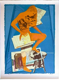 Howard Kanovitz – East End Trilogy - Photorealist and Surrealist lithograph S/N