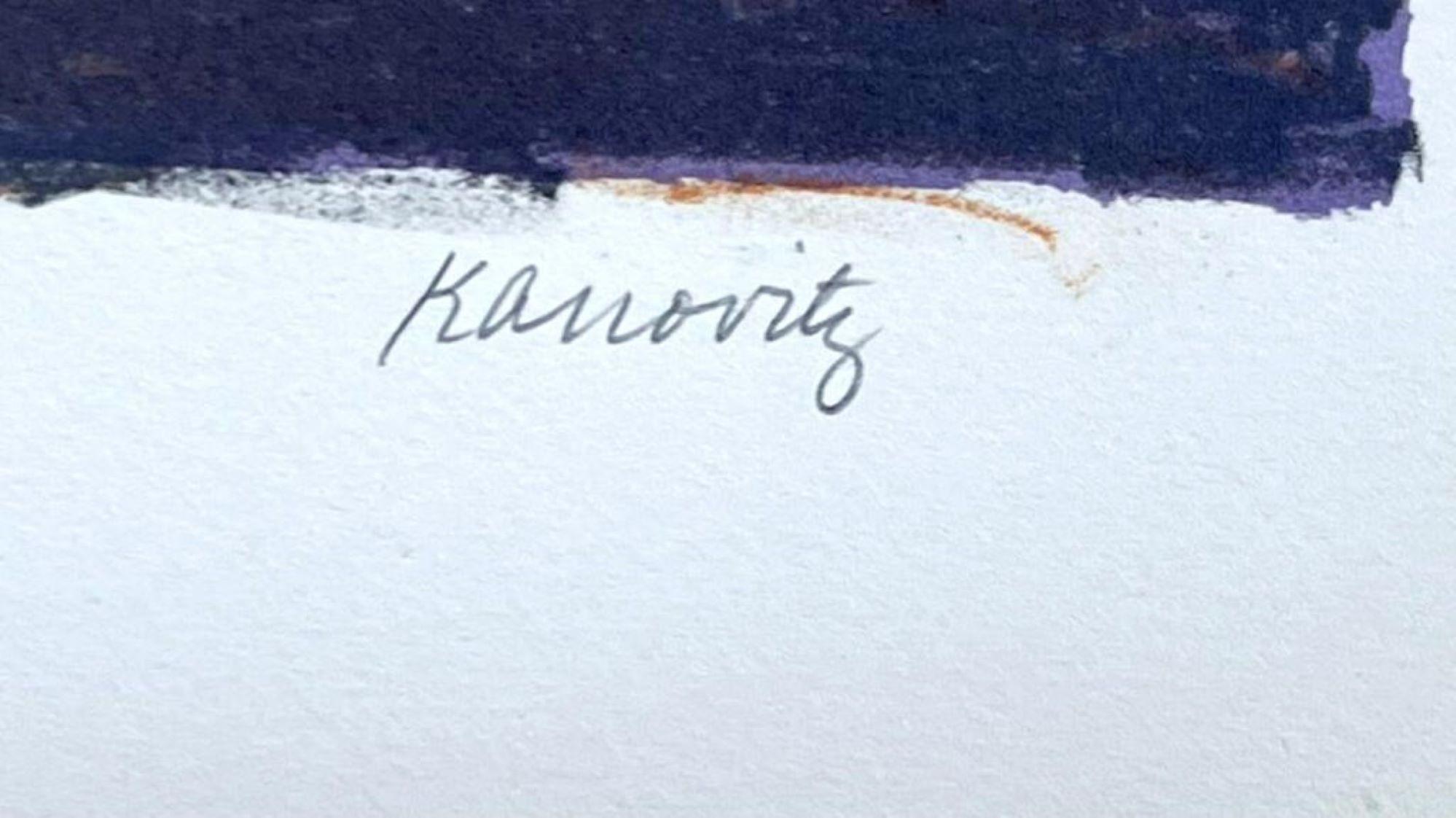 Howard Kanovitz, „Der Grund über uns“, farbige fotorealistische Lithographie, signiert/N im Angebot 1